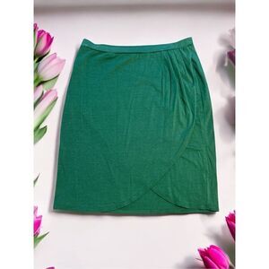 Hannah Andersson Hunter Green Tulip Hem Skirt Womens Size Medium